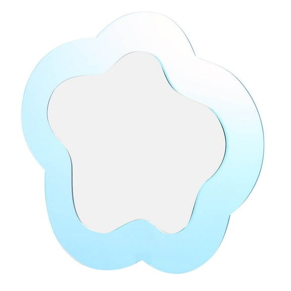 PAMINGONO Acrylic Cloud Shaped Wall Mirror for Home Decor Enhancing Bedroom and Living Room Brightness