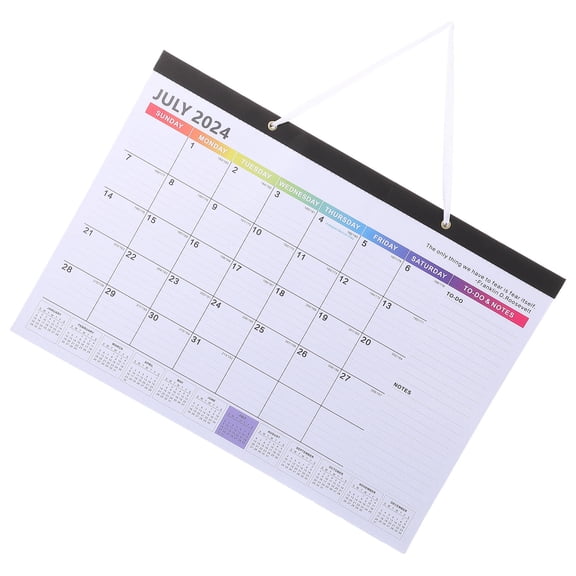 PAMINGONO 1Pack Wall Monthly Calendar for Room Daily Use 16.9x11.8in