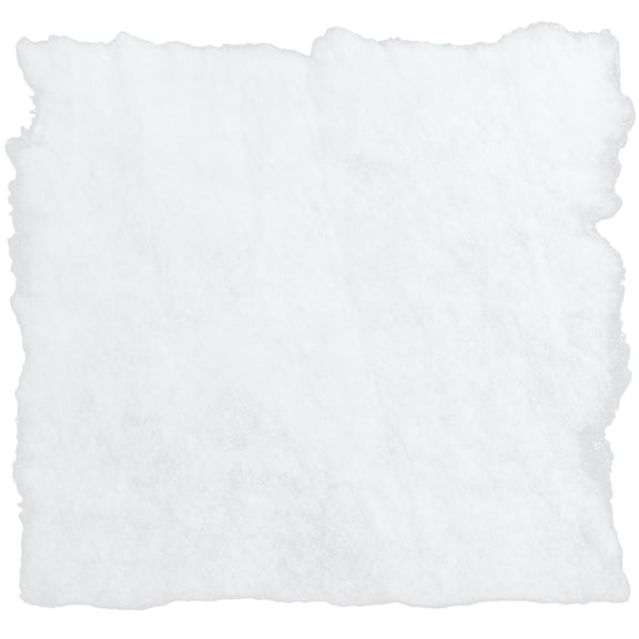 PAMINGONO 1Pack Winter Season Simulated Snowflake Carpet White Rectangular PET 98.4X35.4in