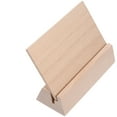 thumbnail image 1 of PAMINGONO 1Pack Wooden Display Stand for Calendars Rectangular Rustic Style 5.9X1.4X0.3in, 1 of 8