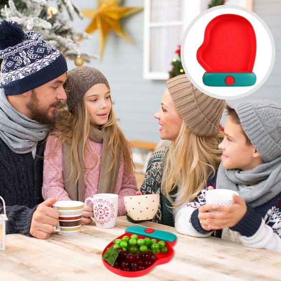 PAMINGONO Nut Serving Tray Fruits Tray Christmas Style 1Pc