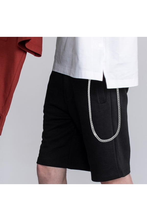 1Pc Mens Fashion Metal Trousers Chain Durable Pocket Chain for Jeans with Hip Hop Punk Style