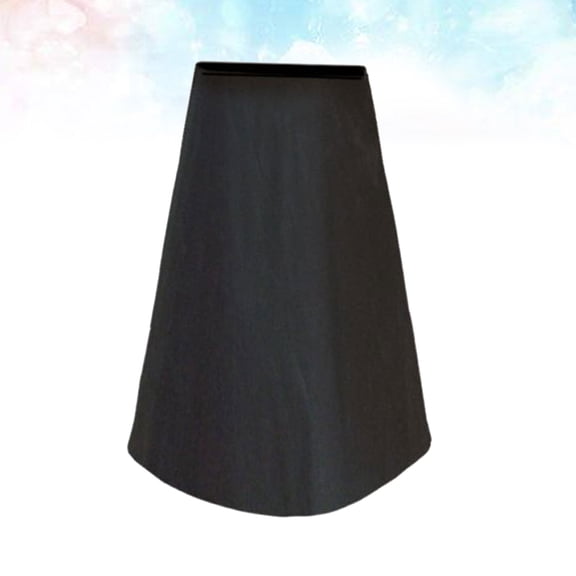 PAMINGONO 1Pc Outdoor Stove Cover Black Polyester Water Resistant with Maximum Protection and Folding Design
