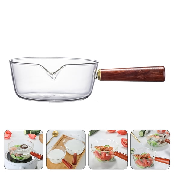 PAMINGONO Instant Noodle Pot Noodle Pots Glass 1Pack