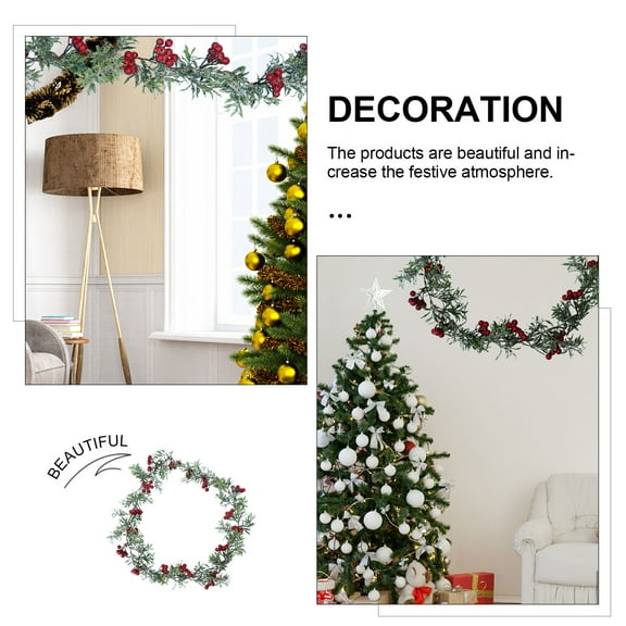 PAMINGONO Mini Pine Cones for Craft Red 1Pcs 70.9x2in