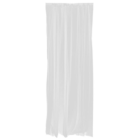 PAMINGONO Wedding Reception Backdrop Curtain White 1Pack 85x59x0.04In