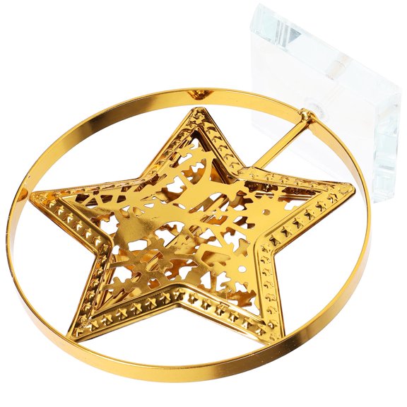 PAMINGONO 1Pcs Desktop Star Ornament for Christmas Party Table Decorations -Pointed Star 11.8x4.7x2.4in