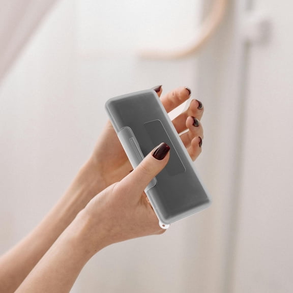 PAMINGONO 1Pcs Digital Accessories Storage Bag White Plastic for Hard Drives and Solid State Drives