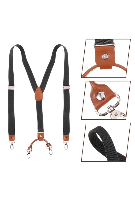 1Pcs Elastic Strap for Suit Adjustable Length Secure Fit Versatile Design Clip Attachment 37X5.5X0.4in