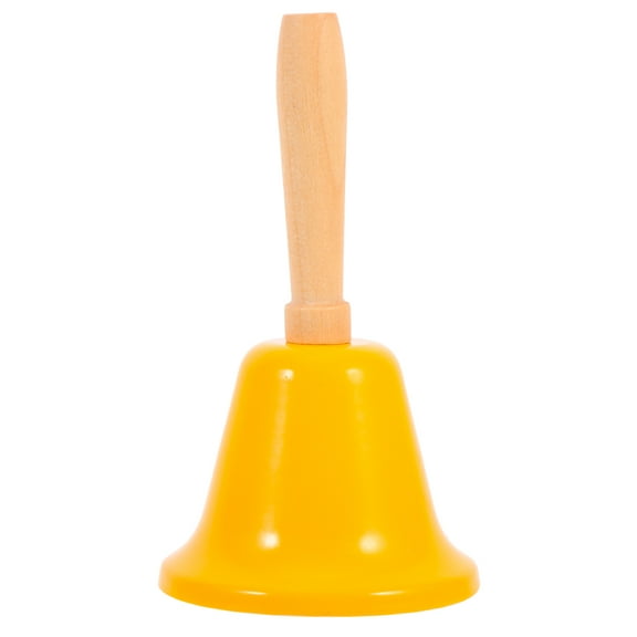 PAMINGONO 1Pcs Hand Push Bell for Bar Zinc Alloy Sound Production 12.0X6.3X6.3in