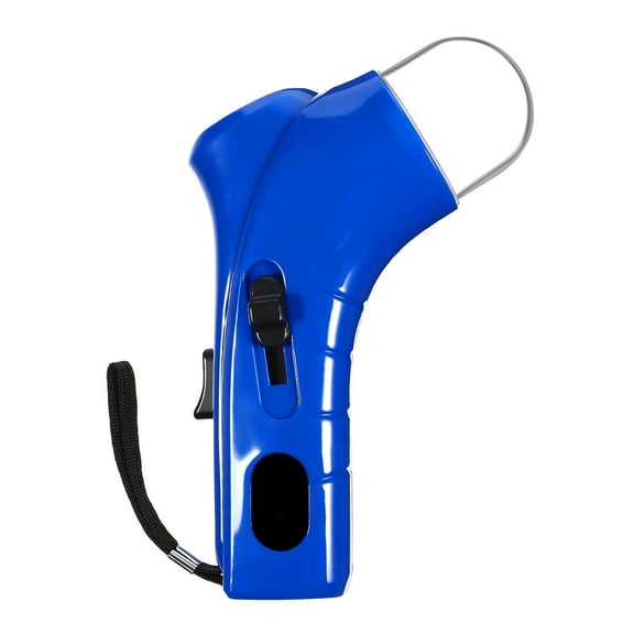 PAMINGONO Dog Food Dispenser Interactive Dog Feeder Toy Blue Training Aid Feeding Time 1Set