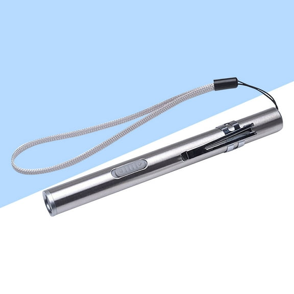 PAMINGONO 1Pcs Led Pocket Light Cylindrical Usb Rechargeable For Men Women 5.1 x 0.5 x 0.4in