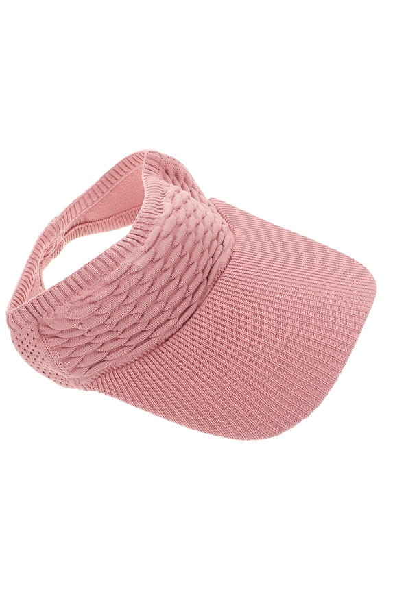 1Pack Girl Sun Hat Pink Polyester Wide Brim Sun Protection for Outdoor Activities