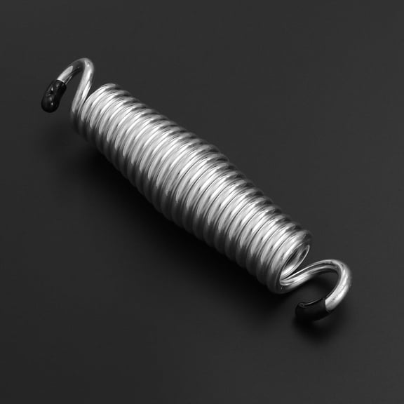 PAMINGONO 1Pcs Silver Steel Hammock Spring for Outdoor Relaxation Patio Heavy Duty Swing Springs 8.7x1.3x1.8in