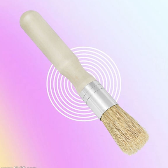 PAMINGONO 1Pcs Stencil Brush Bristle Hair for Creative DIY Projects and Artistic Expression