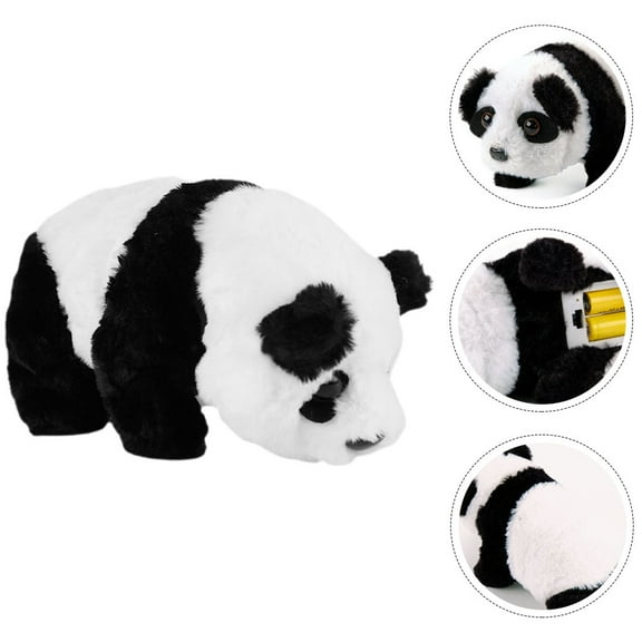 PAMINGONO Interactive Stuffed Animal Walking Panda Toy Plush 1 Pcs