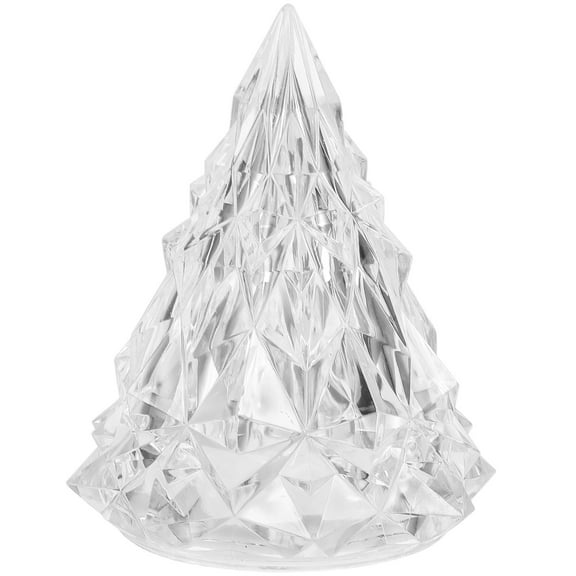 PAMINGONO 1Pcs Transparent Acrylic Mountain Shaped Night Light for Bedside