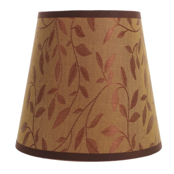 PAMINGONO 1Pcs Willow Leaf Shape Cloth Lampshade for Homeowners Dustproof and Protective 19.0x19.0x6.7In