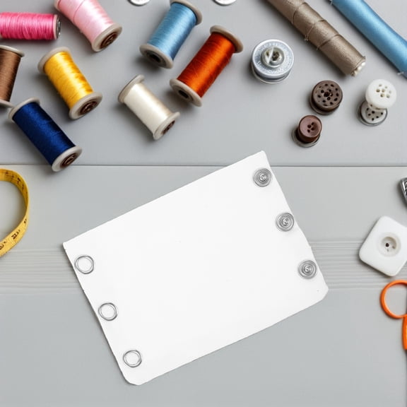 PAMINGONO Daily Use Baby Romper Crotch Extender White 1Pack 4.1X3.1X0.1In