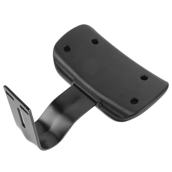 PAMINGONO 1Set Bike Backrest for Electric Bicycle Curved Iron Leather Design Universal Back Cushion