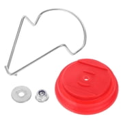 PAMINGONO 1Set Compact Red Lawn Mower Striping Kit Screws with High Visibility for Safety