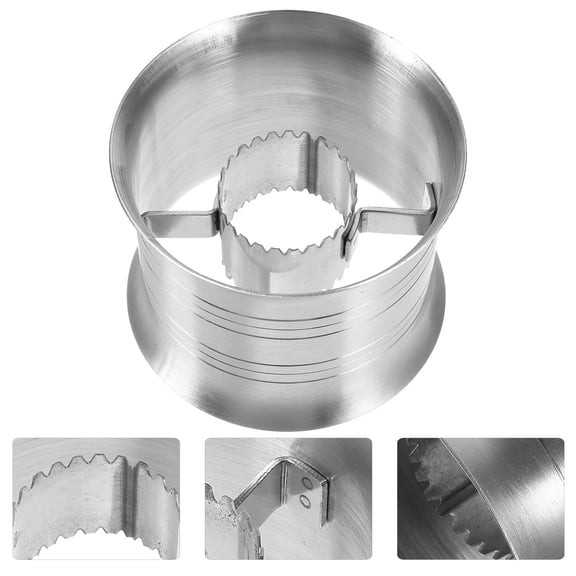 PAMINGONO Corn Stripper Stainless Steel Silver 1Set 3.3x2.7in