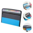 thumbnail image 1 of PAMINGONO Multiple Pocket Folder A4 File Organizer Polyester 1Pcs 13.76X10.61X1.38in, 1 of 8