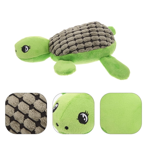 PAMINGONO 1Set Dog Bites Toys Crafted From Plush In A Cute Turtle Form
