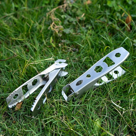 PAMINGONO Heavy Duty Camping Pot Lifter and Grip Tool, , 1 Piece for Outdoor Cooking