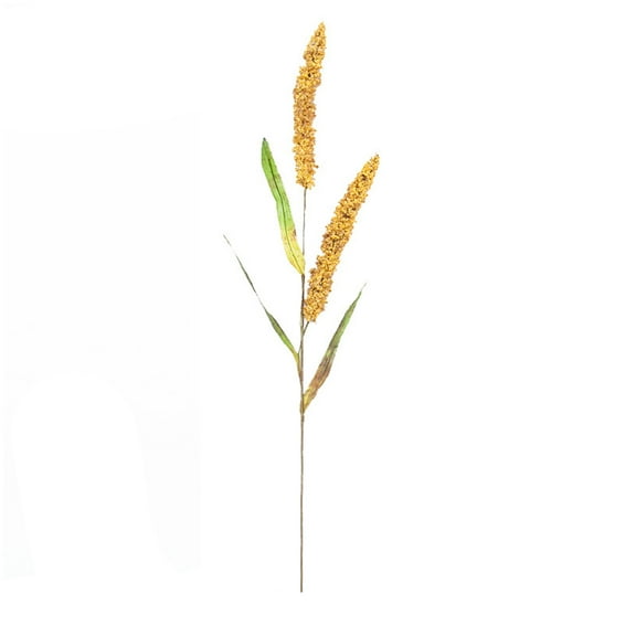 PAMINGONO 1Set Flower Decoration Artificial Wheat Stalks 75.00X12.00X2.00in for Home Garden