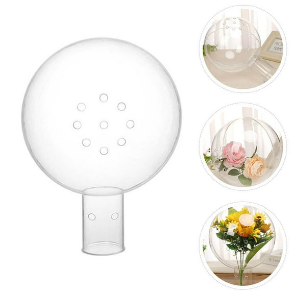 PAMINGONO Transparent Acrylic Sphere for Craft Enthusiasts Flower Packaging 1Set