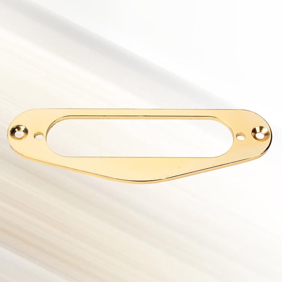 PAMINGONO Gold Guitar Pickup Mounted Ring Metal Pickup Rings 1Pack for Electric Guitars