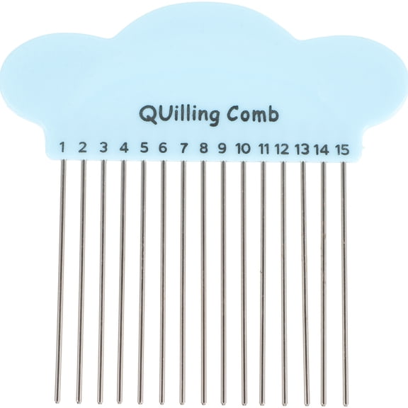 PAMINGONO 1Set Paper Device Quilling Combs Multi Color For Diy Paper Crafts And Beginners