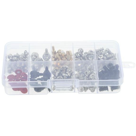 PAMINGONO 1Set Pc Building Screws Diy Repair Kit For Hard Disk Fixing 5.1X2.6X0.9in