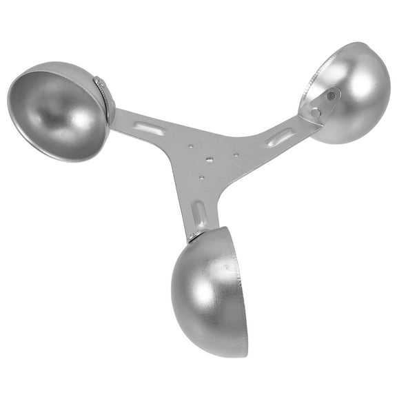 PAMINGONO 1Set Silver Anemometer Cup 7.9X6.7X2.0in for Airflow Meter Wind Measurement Device