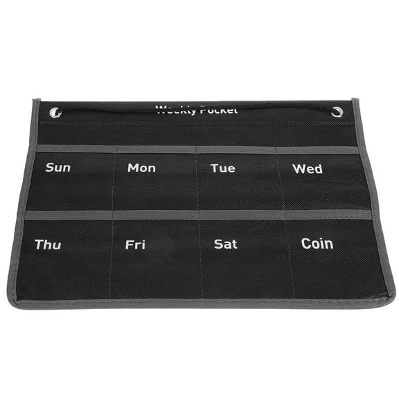 PAMINGONO Wall Mount Calendar Pocket Organizer for Home and Bedroom, Simple Design, 34x22cm, Easy to Use and Stylish