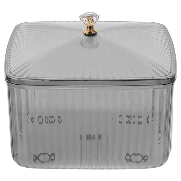 PAMINGONO Fruit Storage Box Grey Plastic 1Pcs Use