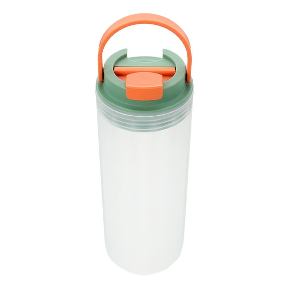 PAMINGONO Back to School Large Water Bottle Water Bottle Green Orange 1Pack