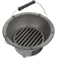 thumbnail image 1 of PAMINGONO Portable Outdoor Barbecue Stove Sturdy Iron Grilling and Heating Equipment, 1 of 8