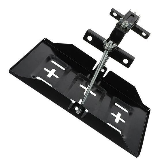 PAMINGONO 1Sets Marine and Car Adjustable Steel Battery Mount Bracket Kit with Easy Installation