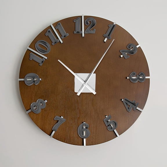 PAMINGONO 2 Sets Plastic Clock Numerals for Diy Enthusiasts and Home Decoration