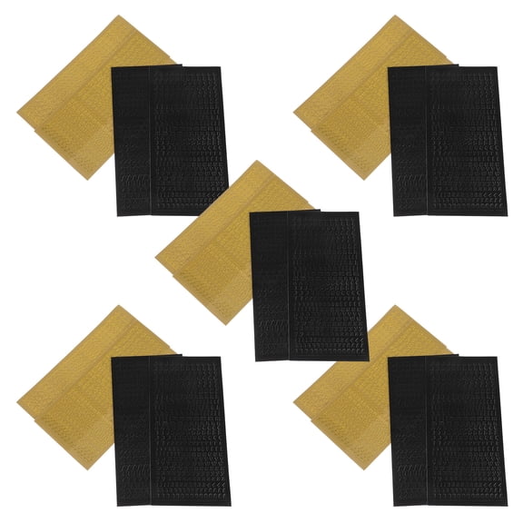 PAMINGONO Assorted Color PVC Self-Adhesive Letter Stickers for Crafts, Scrapbooking, Journaling, Projects and Decorations