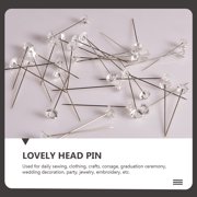 PAMINGONO Stainless Steel Corsage Pin for Sewing Crafts Wedding Bouquet