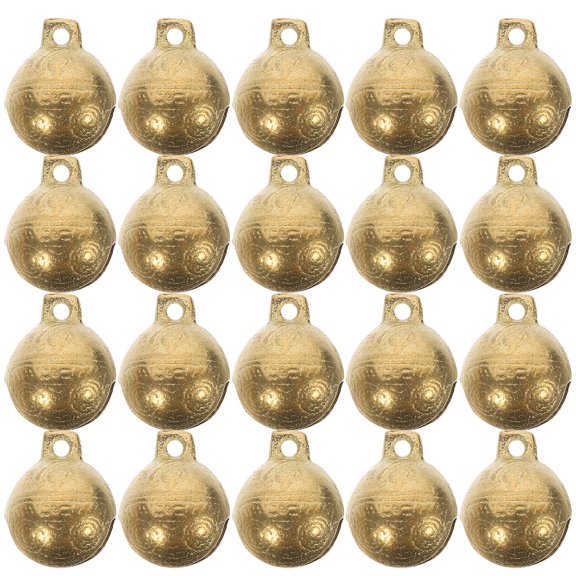 PAMINGONO Golden Copper Bells for Decoration - Durable Craft Ornaments