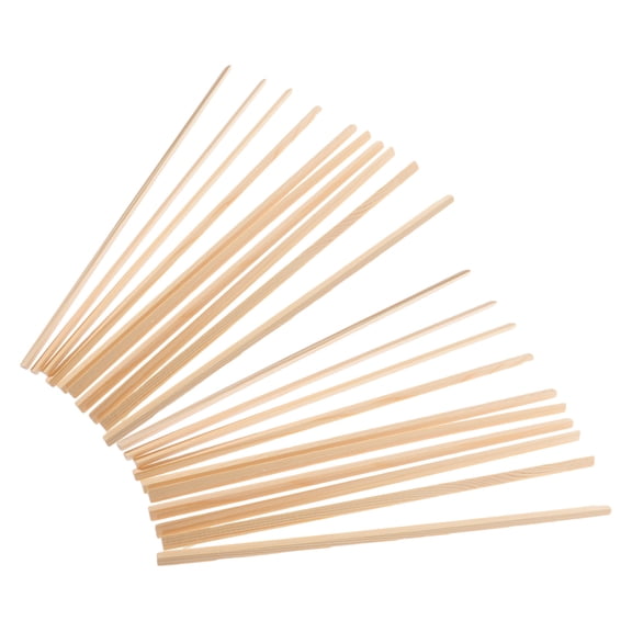 PAMINGONO 20Pcs Wooden Stick Trim Beige Triangle Wood Molding Strip for Window Screen Edges and Interior Decoration
