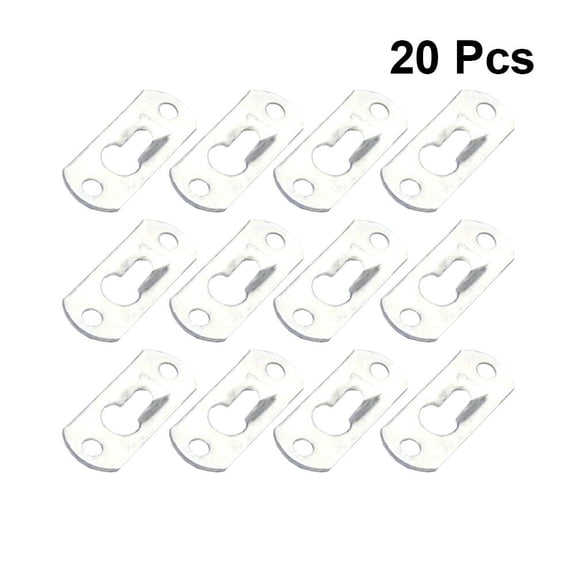 PAMINGONO 20Pcs Iron Fixing Plate for Connecting and Repairing Furniture Corners