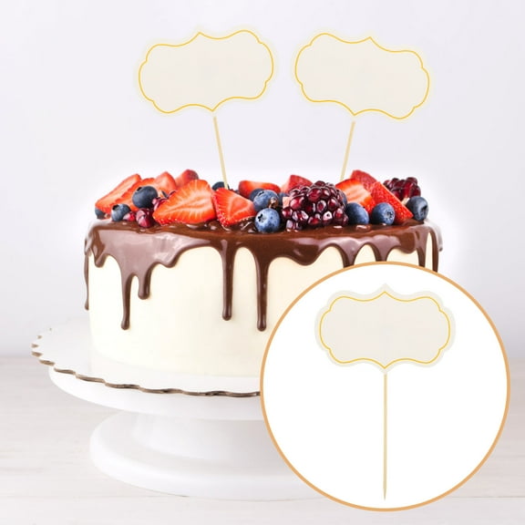 PAMINGONO 24Pcs Food Labels for Party Buffet Name Tags and Price Tags