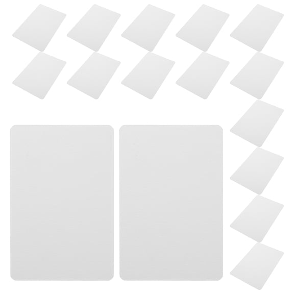 PAMINGONO 25Pcs Watercolor Paper Cards Made from Wood Pulp Thick White Cardstock Ideal for Crafts and Painting Projects