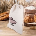 thumbnail image 1 of PAMINGONO 2Pcs 14.9X11Inch Linen Bread Bag for Reusable Food Storage and Home Use, 1 of 8