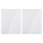 PAMINGONO Windscreen Adhesive Stickers Clear Acrylic 2Pcs Strong Adhesion